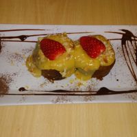 dessert at Yerbabuena - Bordadores in Madrid