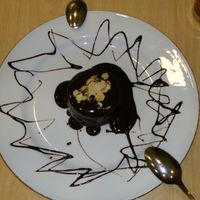 dessert at Yerbabuena - Bordadores in Madrid