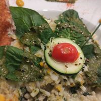 risotto at Yerbabuena - Bordadores in Madrid