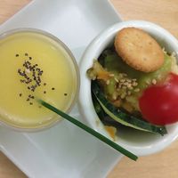 The yummy started for the Menu of the Day at Yerbabuena - Bordadores in Madrid