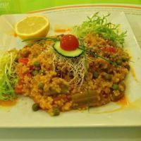 Paella at Yerbabuena - Bordadores in Madrid