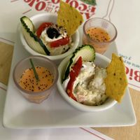 Complimentary vegan appetiser   at Yerbabuena - Bordadores in Madrid