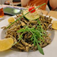 Algas en tempura at Yerbabuena - Bordadores in Madrid