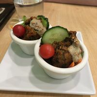 Complimentary starters  at Yerbabuena - Bordadores in Madrid