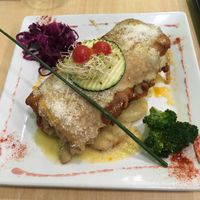 Vegan cannelloni  at Yerbabuena - Bordadores in Madrid