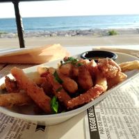 Tempura de Vegetais at Marcelino Beach Club in Costa Da Caparica