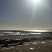   at Marcelino Beach Club in Costa Da Caparica