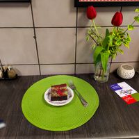 Brownie at Veg8 Cafe at Veg8 Cafe in Brno