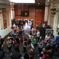 Frank interior - view from balcony at Frank in Austin