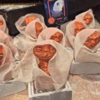 The most adorable little ET bath bombs at LUSH in Liverpool