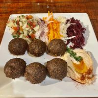 Falafel plate  at Pita Pita in El Pizzaiole in Granada