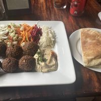 Falafel meal  at Pita Pita in El Pizzaiole in Granada