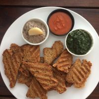 Bread and dips starter at SUSI in Metro Manila