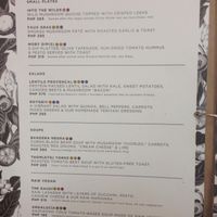 menu at SUSI in Metro Manila