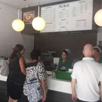 busy at Super Falafel - Balcescu in Bucharest