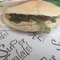 mini super falafel  at Super Falafel - Balcescu in Bucharest