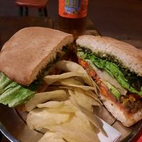 Vegan Ftira at Gugar in Valletta