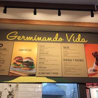 Menu  at Siembra in Lima