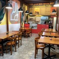 Dining area  at Siembra in Lima