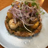 Tacu tacu (vegano)  at Siembra in Lima