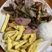 Portobello saltado (vegano)  at Siembra in Lima