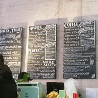 Menu at Lost Weekend in Munich
