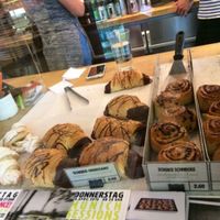 all the pastries  at Lost Weekend in Munich