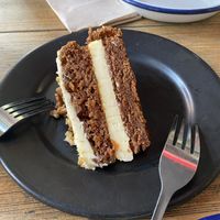 Carrot cake  at Lost Weekend in Munich