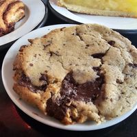 Chocolate chip cookie at Lost Weekend in Munich