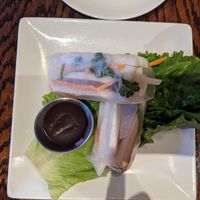 Summer rolls, delicious at LuAnne's Wild Ginger in New York City