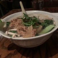 Pho - huge bowl!  at LuAnne's Wild Ginger in New York City