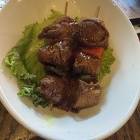 Seitan skewers  at LuAnne's Wild Ginger in New York City