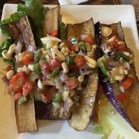 Grilled eggplant  at LuAnne's Wild Ginger in New York City