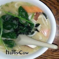 Udon soup at LuAnne's Wild Ginger in New York City