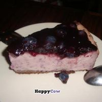 blueberry cheesecake at LuAnne's Wild Ginger in New York City