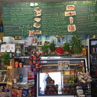 Inside the water store at Happy Life Organics Veggie Deli in Chula Vista