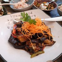 Eggplant at Tianfuzius in Berlin
