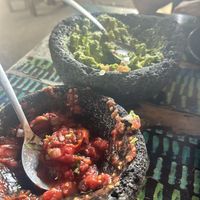 Chips and guacamole   at Margarita Grill in Puerto Vallarta