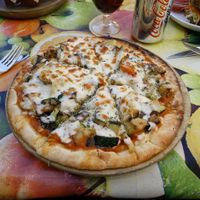 Veggie Pizza at Vegetalia - Gotico in Barcelona