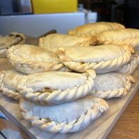 VG empanadas   at Vegetalia - Gotico in Barcelona