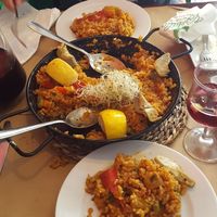 Vegan paella (price is per person) at Vegetalia - Gotico in Barcelona