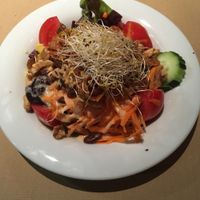 salad with nuts at Vegetalia - Gotico in Barcelona