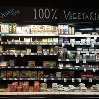 Vegan meat and cheese at Raisin Rack Natural Food Market in Westerville