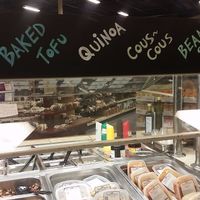 Salad bar at Raisin Rack Natural Food Market in Westerville