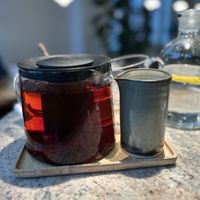 Big pot of tea   at Nadzieja JE SUS in Poznan