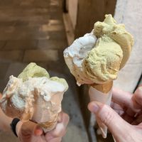   at Heladeria Gocce di Latte in Barcelona