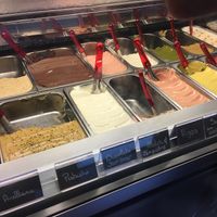 the selection! at Heladeria Gocce di Latte in Barcelona