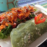 Karma Cafe, Karma burrito at Karma Kafe in Koh Phangan