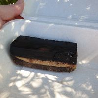 Tahini snickers bar at Karma Kafe in Koh Phangan