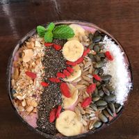 Berry bowl at Karma Kafe in Koh Phangan